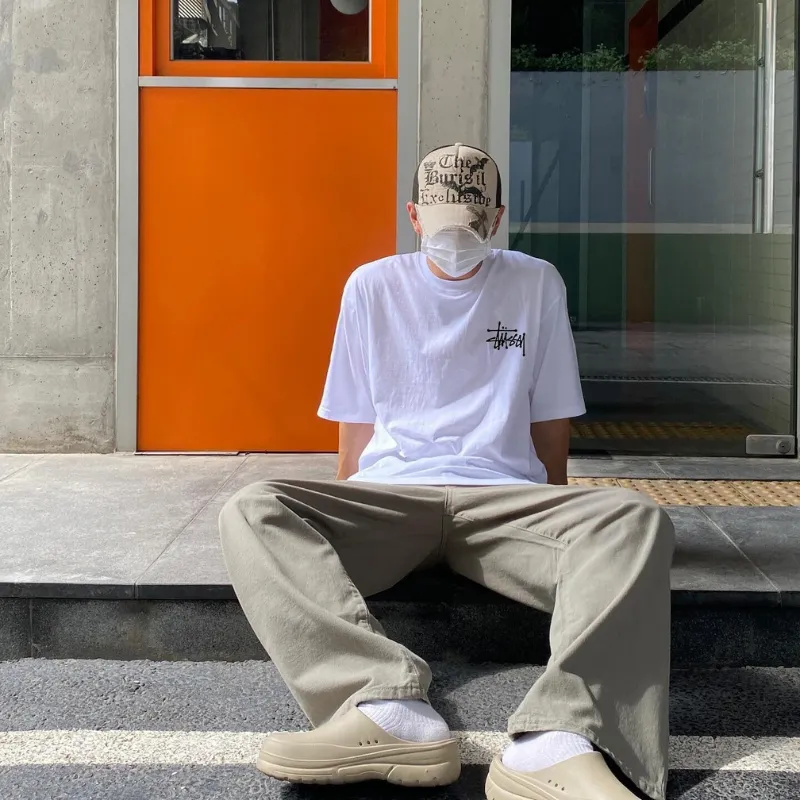 『S-4XL』超人気商品 大活躍 合わせやすい トレンド ストリート プリント Tシャツ
