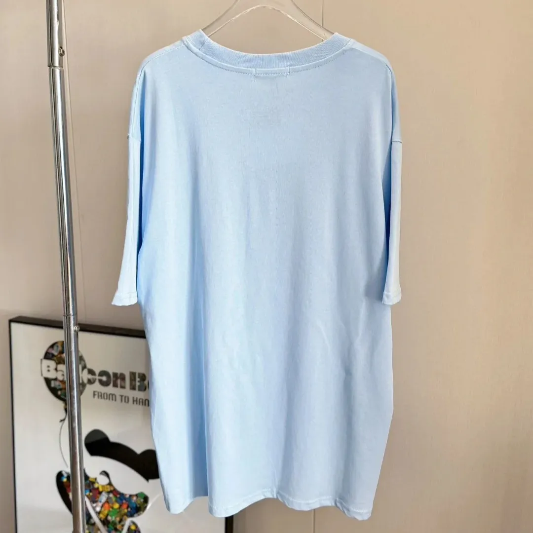 『S-4XL』好感度100％ 安定感抜群 おすすめ 気質 満点刺繍  オーバーサイズ 通気性 Tシャツ