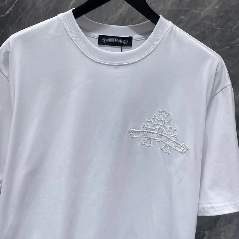 『S-XL』雑誌掲載商品 真空刺繍 重厚な刺繍 大きなパターン Tシャツ