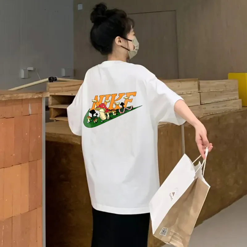 『S-4XL』激売れ中 美人度アップ 手触り良く トレンド ストリート プリント Tシャツ