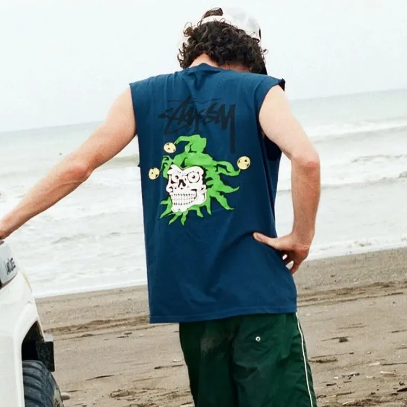 『S-4XL』激安セール フロントとバックにスクリーンプリントのグラフィック Tシャツ
