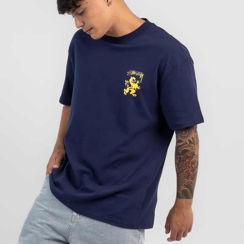 『S-4XL』数量限定 綿100% リブ編みのクルーネック Tシャツ