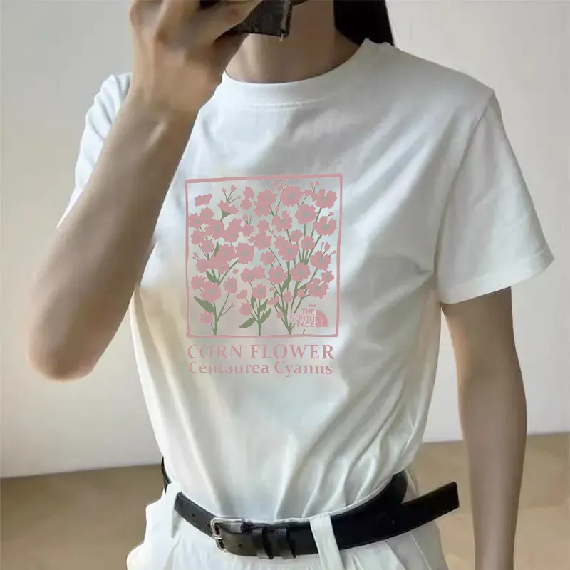 『S-2XL』話題沸騰中 着回し最強 優しい雰囲気 シンプル ガーリッシュ プリント Tシャツ
