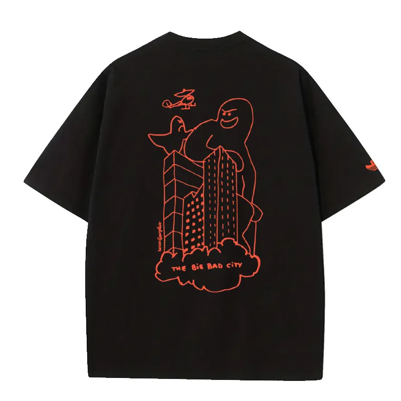 『S-4XL』新商品 スケートパークでもストリート スポーツTシャツ