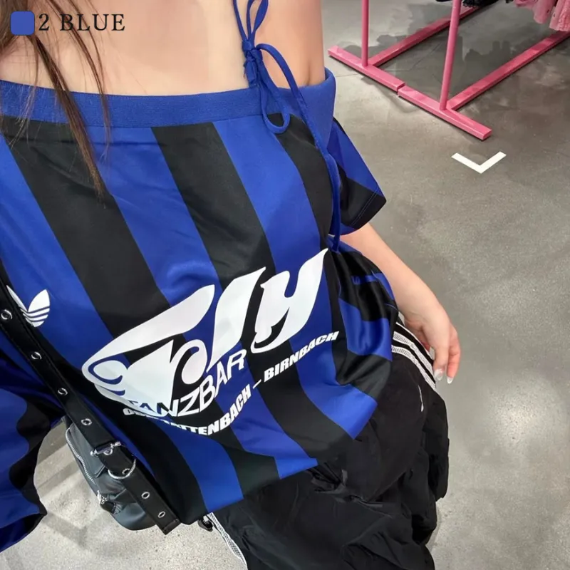 『S-L』超人気商品 目立つ 合わせやすい トレンド クール ワンショルダー Ｔシャツ