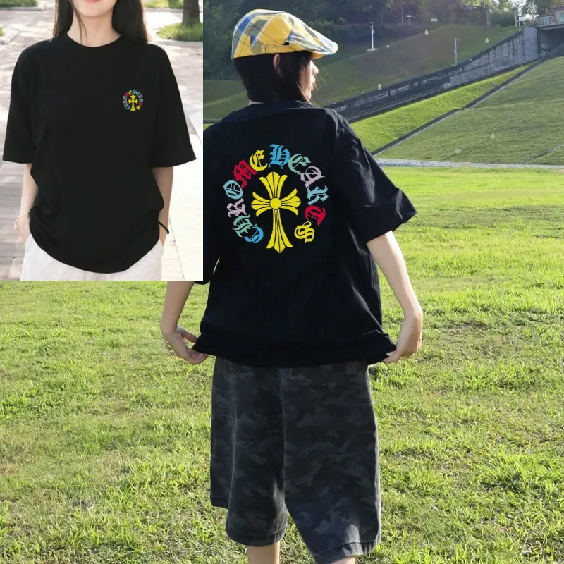 『S-4XL』大活躍 おすすめ 合わせやすい ストリート プリント プルオーバー Tシャツ